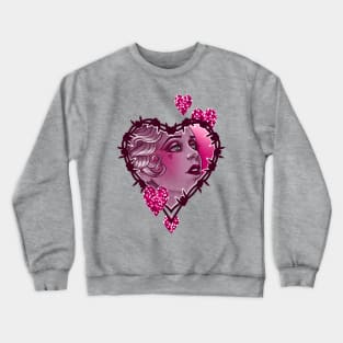 Barb Wire Love Crewneck Sweatshirt